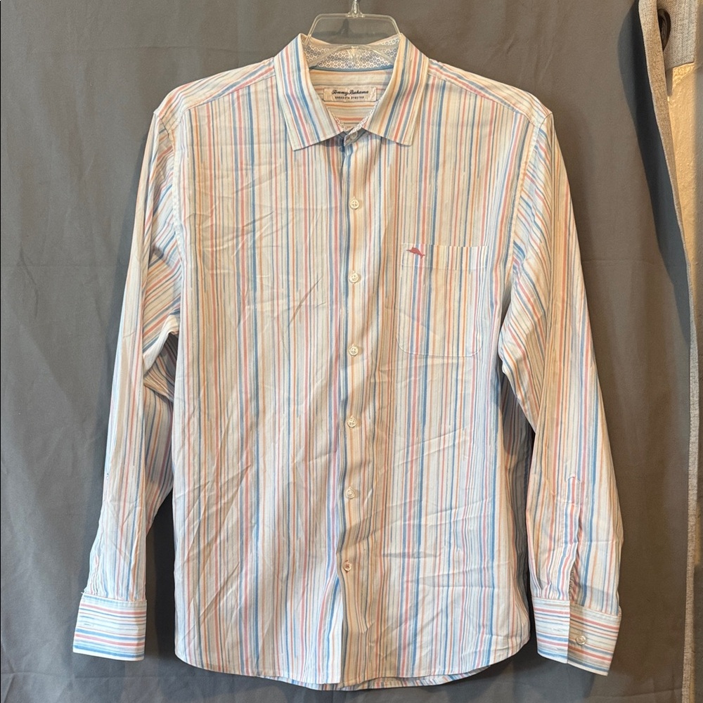 Tommy Bahama Men's Sarasota Stretch Striped Button-Down Shirt